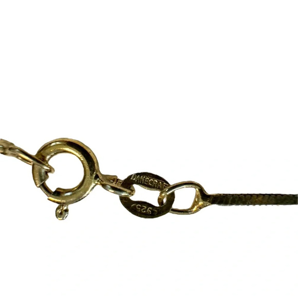 💛✨14K Yellow Gold Diamond-Cut Cross Slide Pendant Necklace - Picture 13 of 13